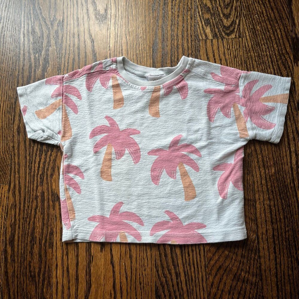 Zara Palm Tree T-Shirt (2Y)